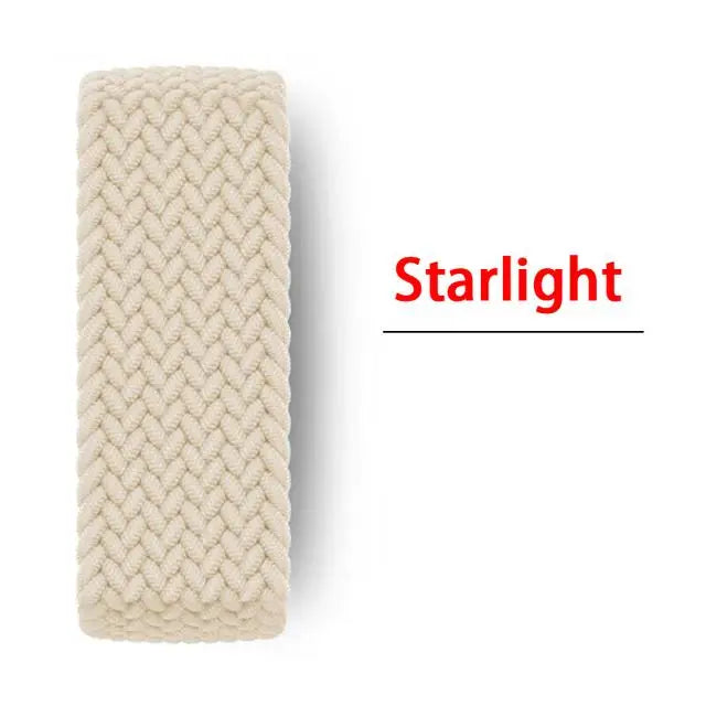 Braided Solo Loop Band for Apple Watch – Stylish & Comfortable Fit