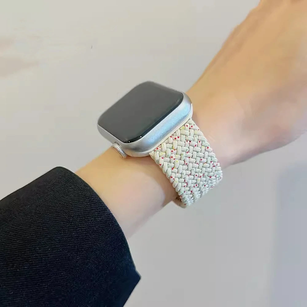 Braided Solo Loop Band for Apple Watch – Stylish & Comfortable Fit