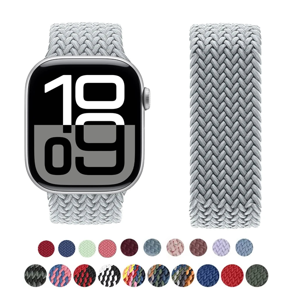 Braided Solo Loop Band for Apple Watch – Stylish & Comfortable Fit